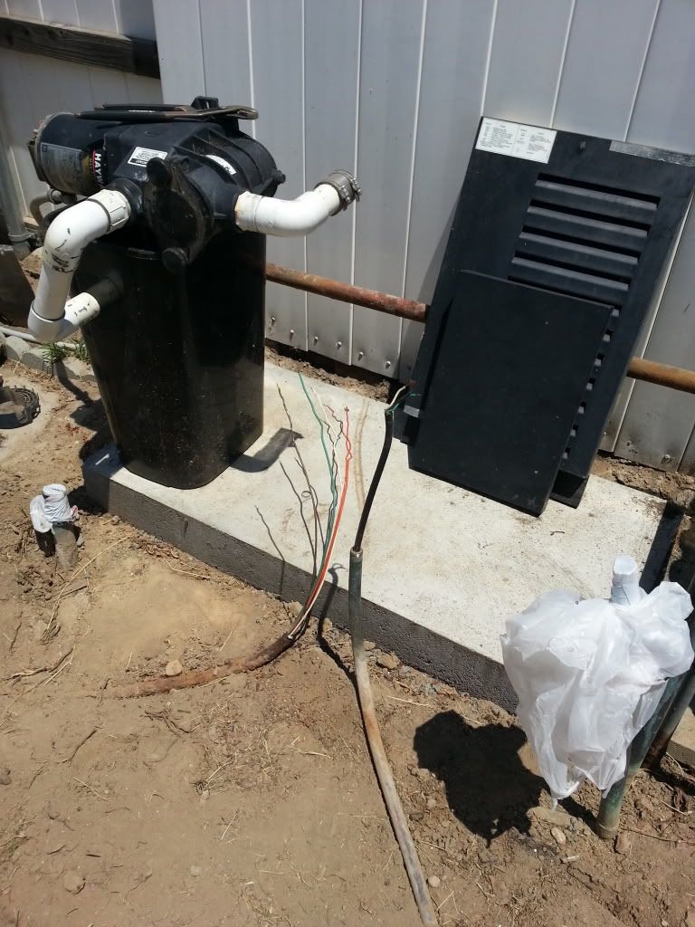 pool pump ground wire